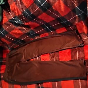 Men's reddish blach knit sweats